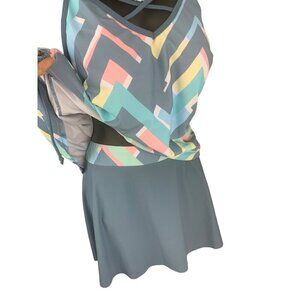 Skort & top active swim tennis golf Skort 36 waist 14’ long